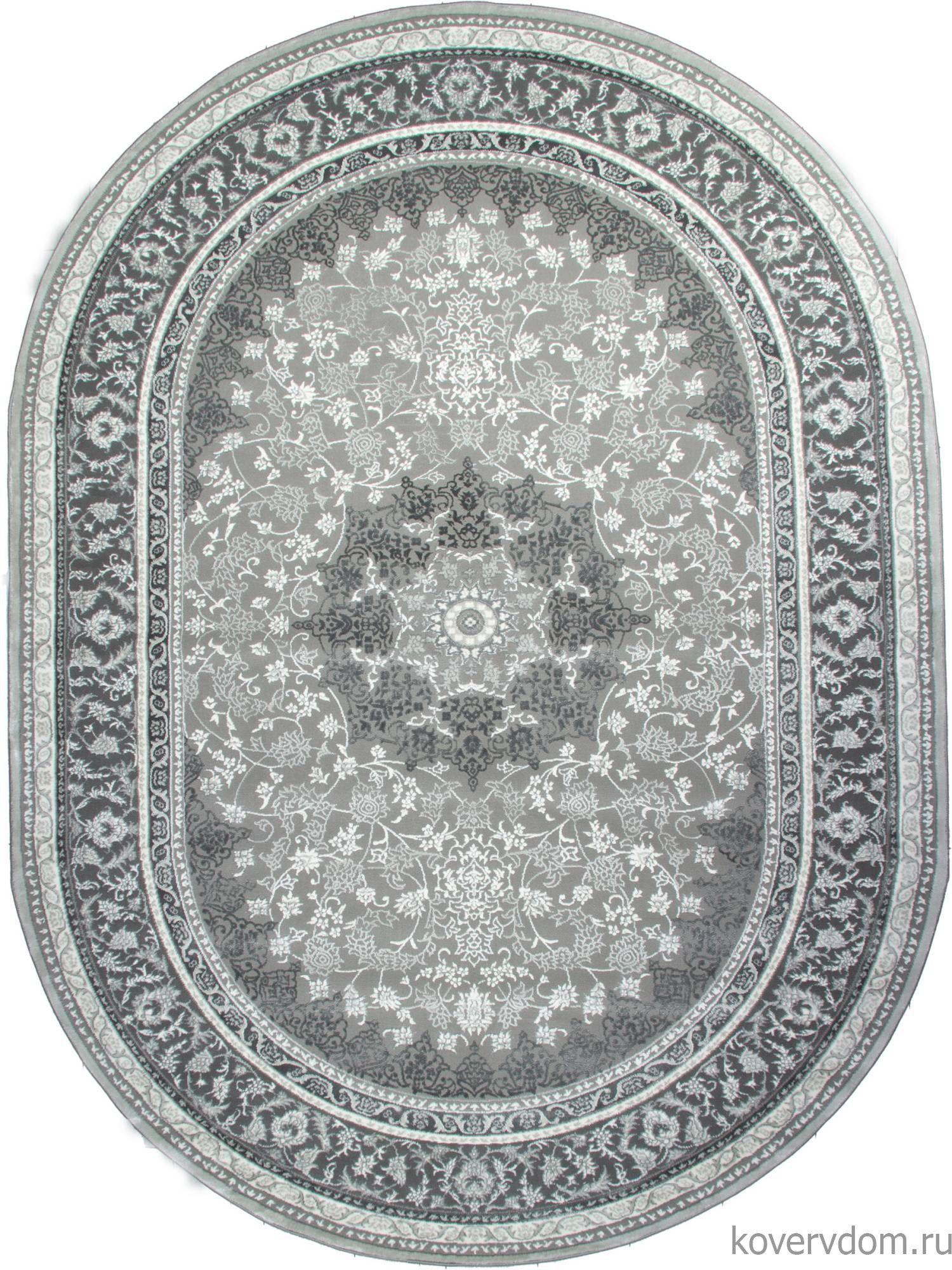 Ковер ARMINA GA007G GREY / GREY Овал